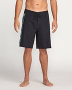 D Bah 2.0 Hi Pro Performance 19 Boardshorts - Washed Black