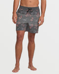 Sundays Laybacks 17 Trunks - Stealth
