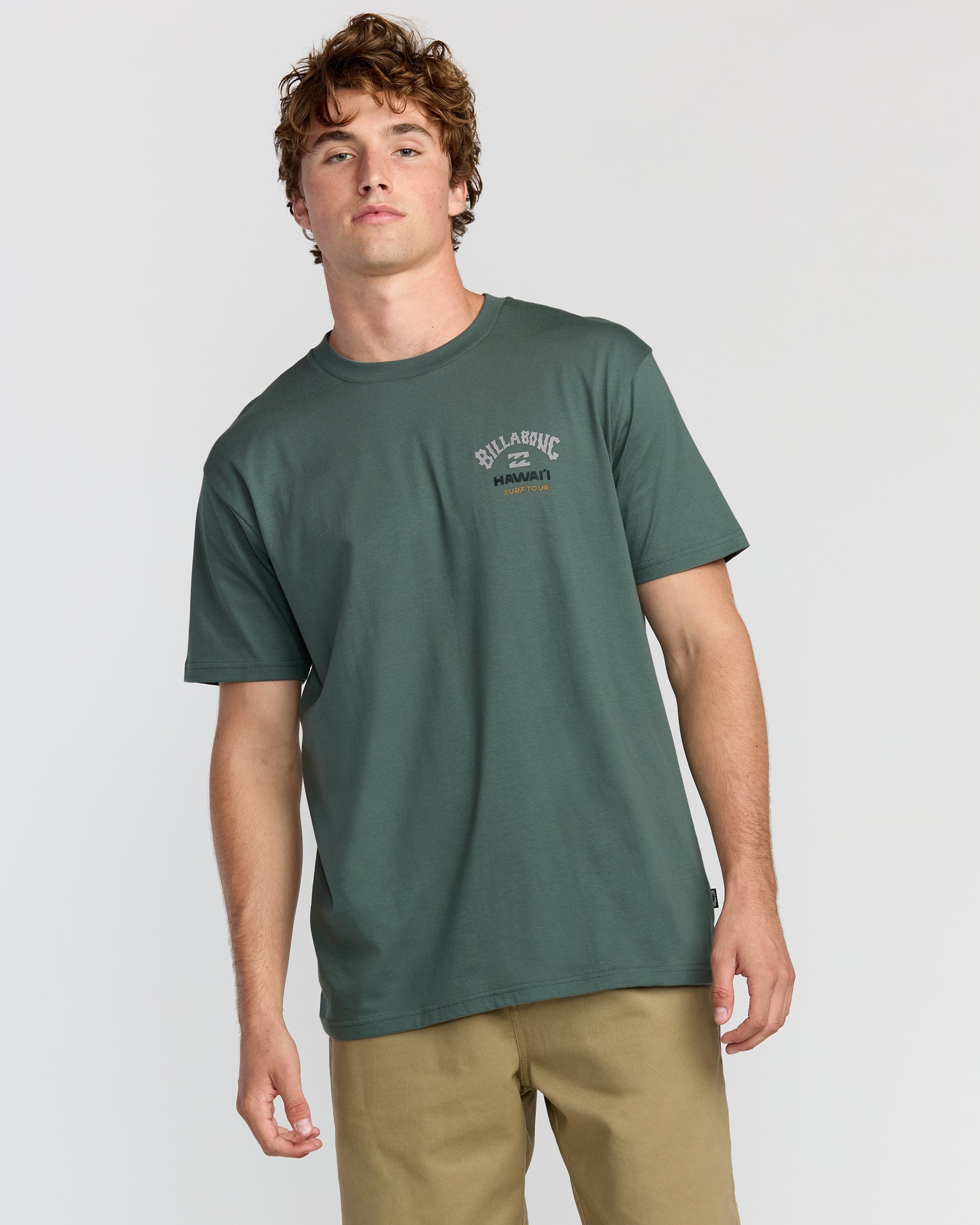 Surf Tour Hi Premium Short Sleeve T-Shirt - Dark Slate