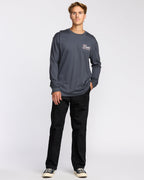 Lounge Regular Long Sleeve T-Shirt - Midnight Blue