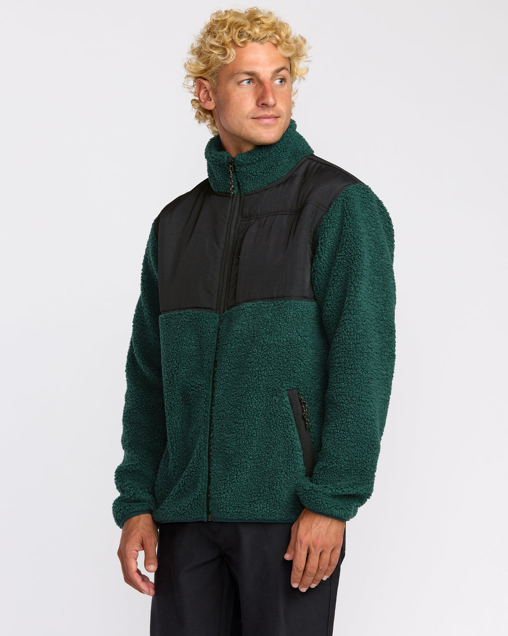 Boundary Summit Zip Sweatshirt - Pine